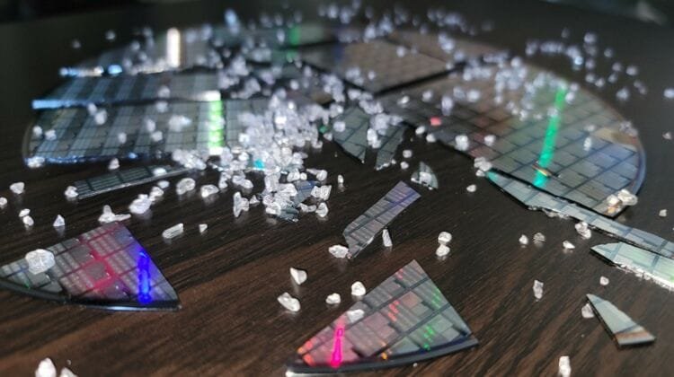 WB5000 wafers broken