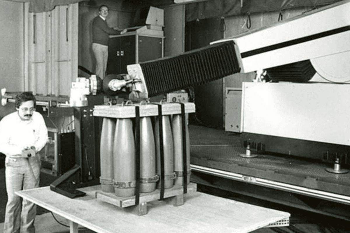 Isaac Asimov and Unimate, the world's first industrial robot